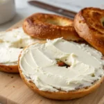 Bagel and cream cheese