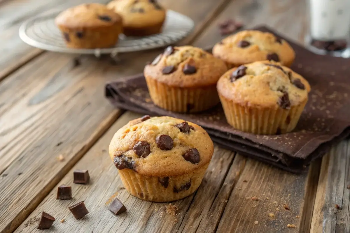 Mini Chocolate Chip Muffins