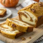 Pumpkin Cream Cheese Bread