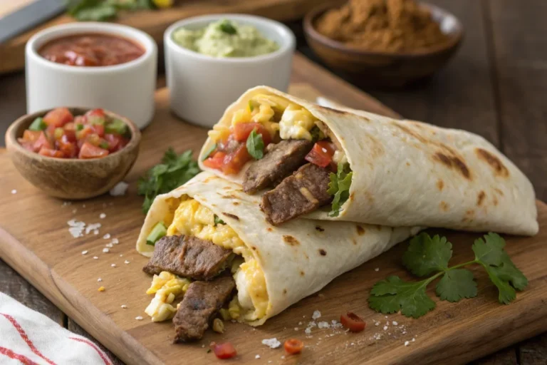 Steak and Egg Burrito Recipe