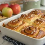 apple cinnamon brioche rolls