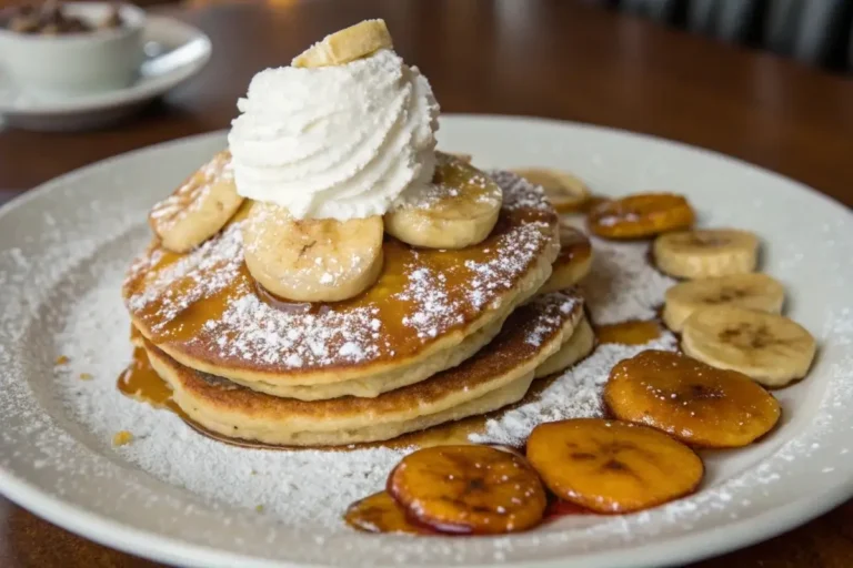 bananas foster pancakes