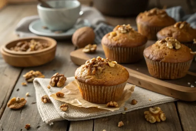 basic walnut muffin recipe