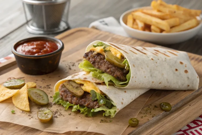 big mac wrap