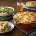 cheddar bay biscuit chicken pot pie