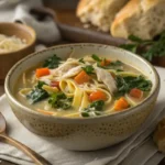 crack chicken noodle soup