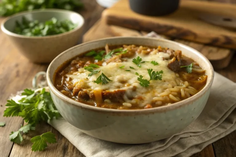 french onion soup rice