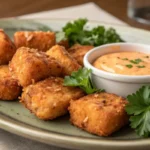 fried salmon bites