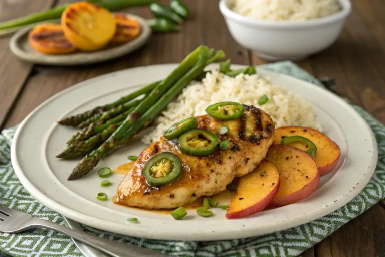 jalapeno peach chicken