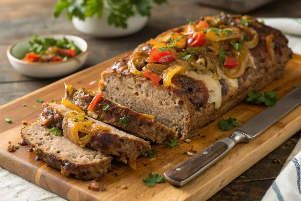 philly cheesesteak meatloaf