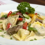 philly cheesesteak tortellini