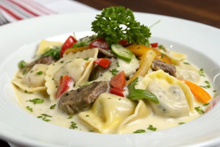 philly cheesesteak tortellini