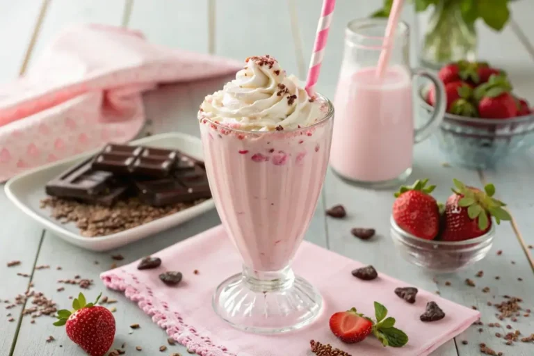 pink chocolate milk recipe