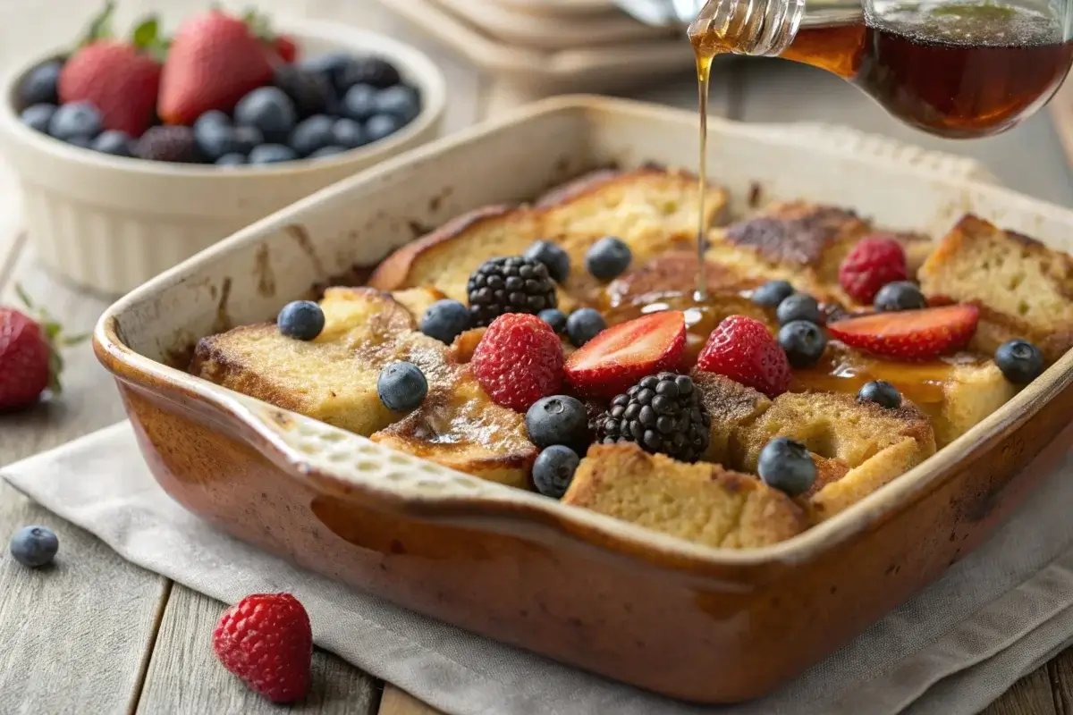 sourdough french toast casserole