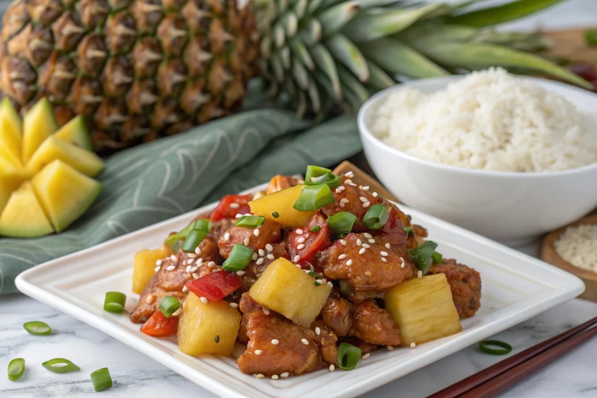 sweet hawaiian crockpot chicken