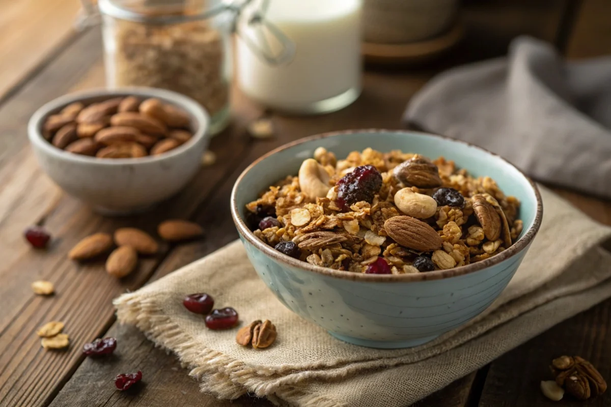 vanilla nut granola recipe