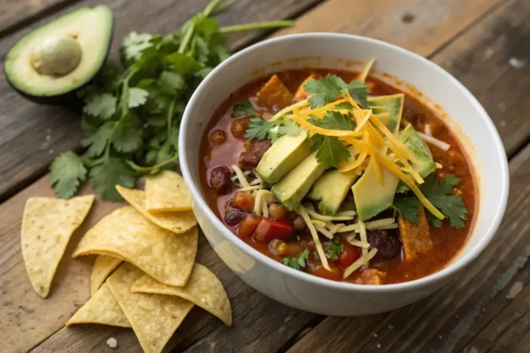 5 ingredient taco soup