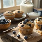 blueberry yogurt muffins