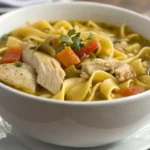 chicken and egg noodles