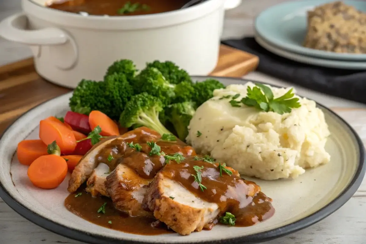 chicken and gravy crockpot