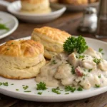 chicken biscuits and gravy