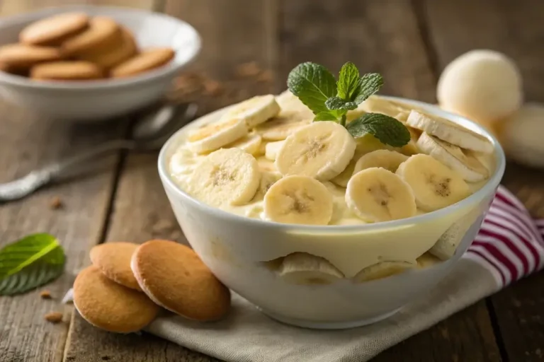 dairy free banana pudding