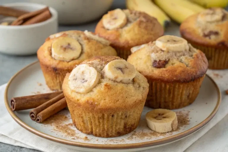 sourdough banana muffins