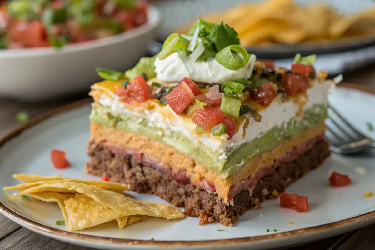 7 layer taco dip