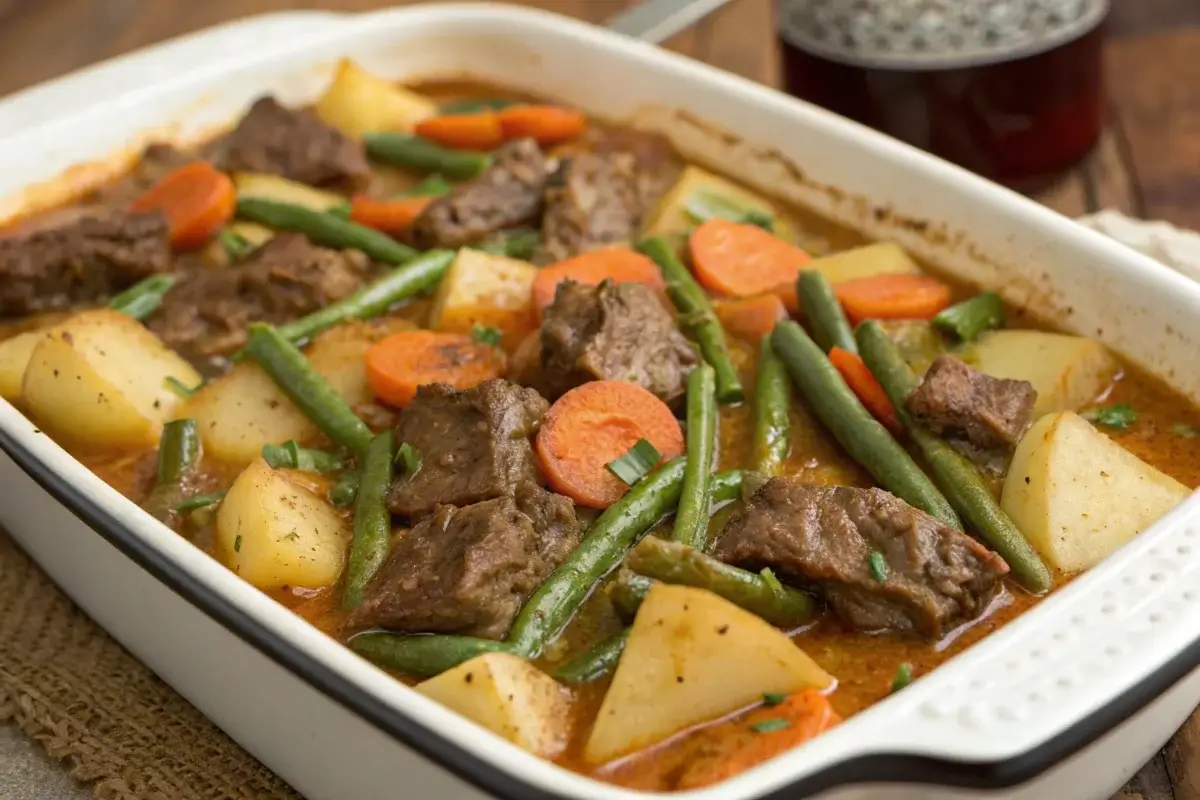 Beef Lombardi Casserole