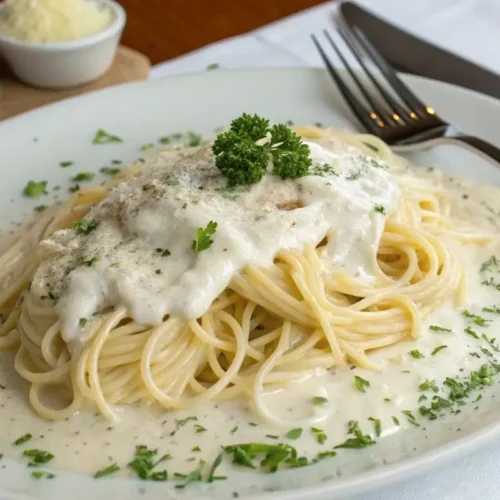 alfredo spaghetti