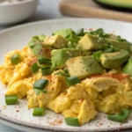 avocado scrambled eggs